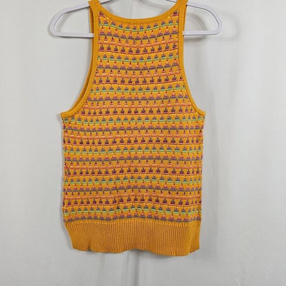 Sundance Kitts Sweater Tank in Yellow - Size M - Picture 7 of 8